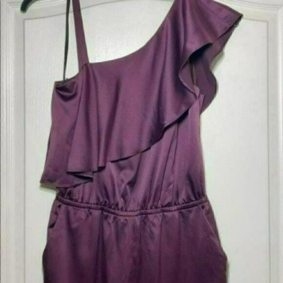 NWT MSRP $148 Ali & Jay Los Angeles Purple Jumpsuit Women's Size Large - Picture 5 of 8